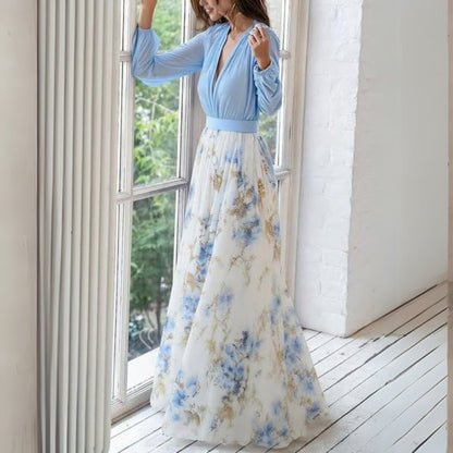Amelia | Women Summer Long Sleeve Maxi Dress