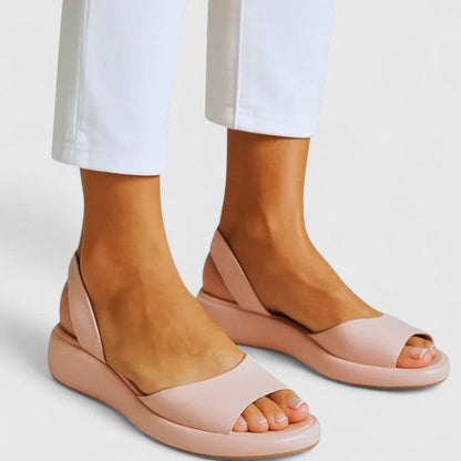 Victoria | Womens Platform Slingback Sandals