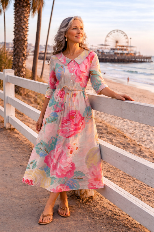 Amanda | Spring Flow Dress