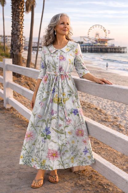 Faye | Spring Flow Dress
