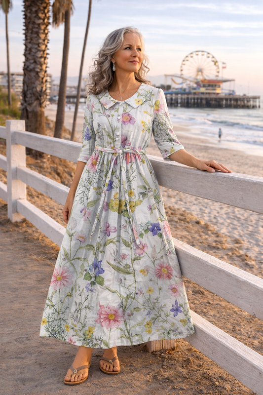 Faye | Spring Flow Dress
