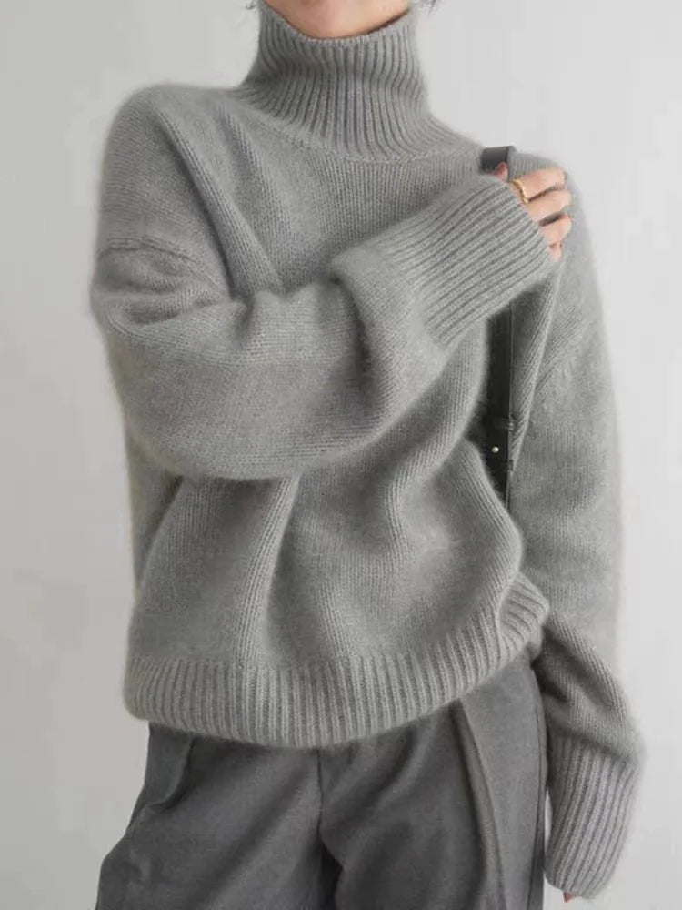 Lindsey | Cozy Oversized Turtleneck Sweater