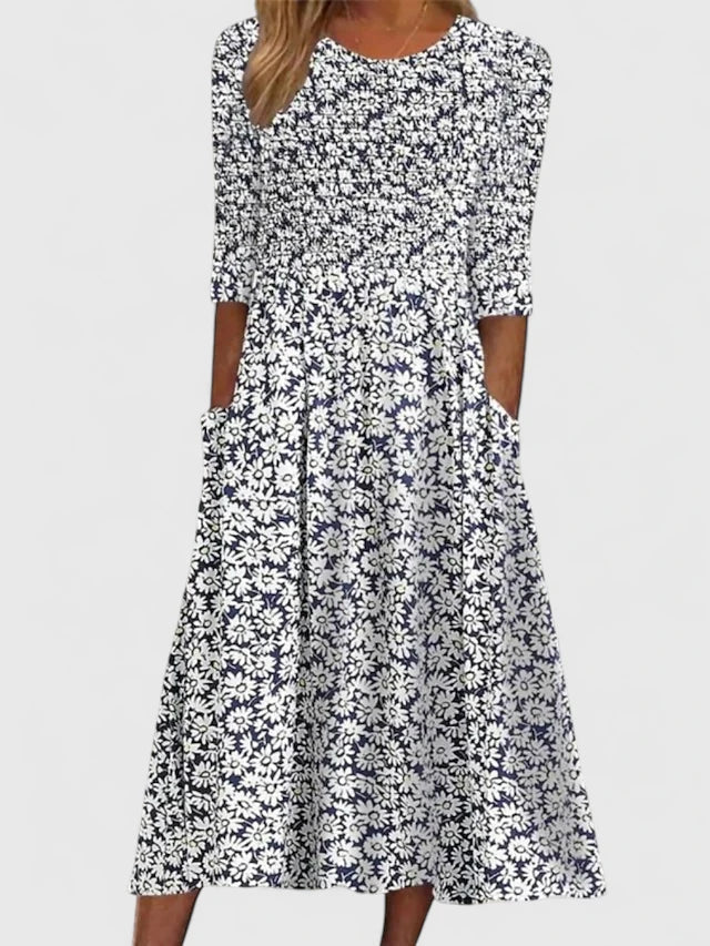 Violethia | Chic Midi Dress for Any Occasion