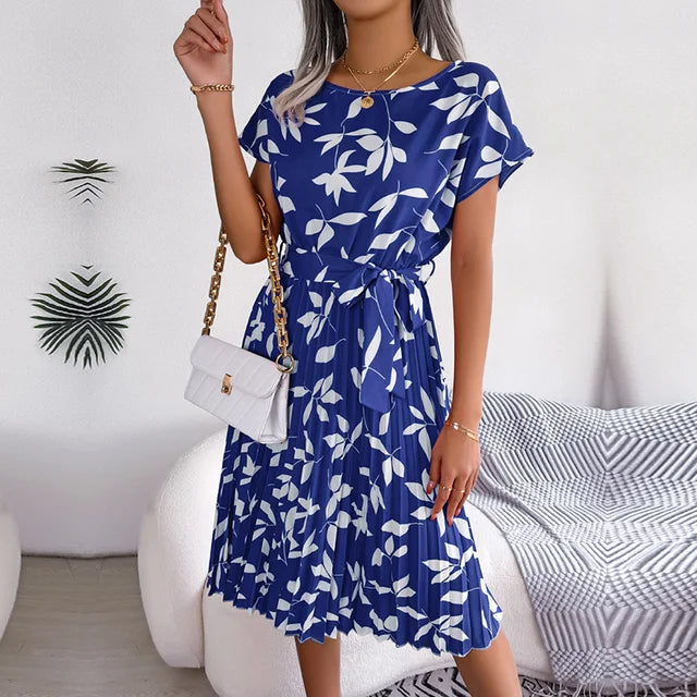 Alyssa | Women Summer Floral Midi Dress