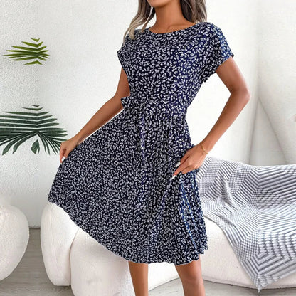 Alyssa | Women Summer Floral Midi Dress