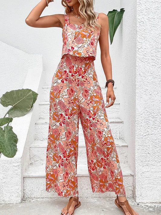 Harper | Floral Wide-Leg Jumpsuit