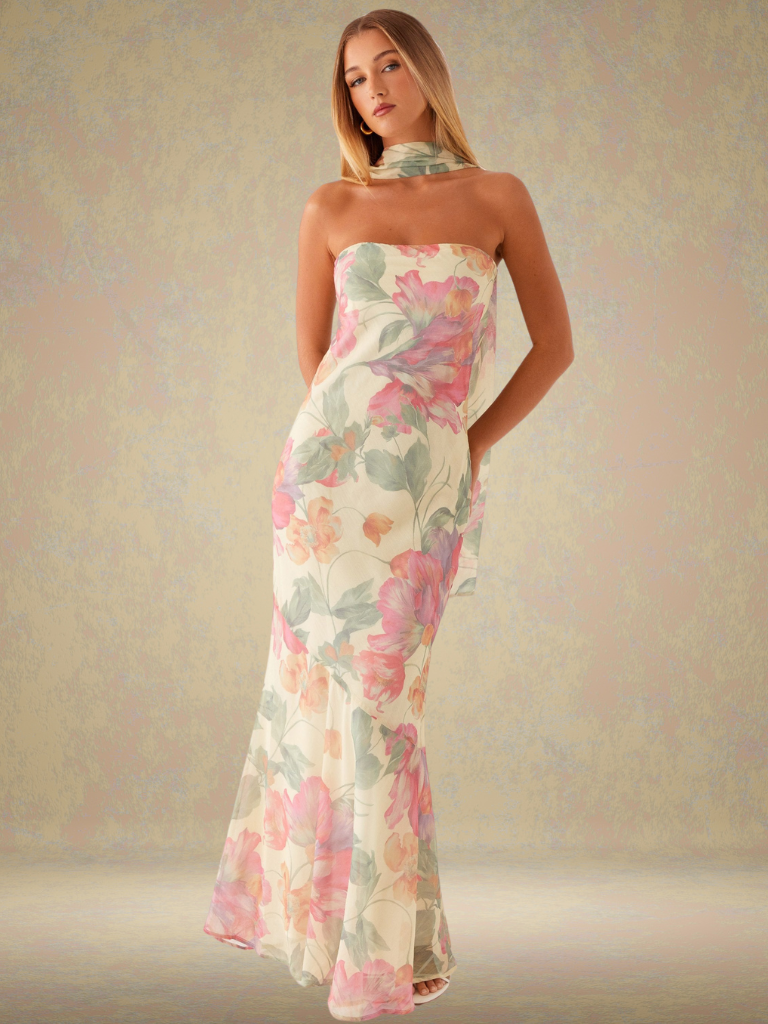 VESTIDO MAXI AMÉLIE BLOOM