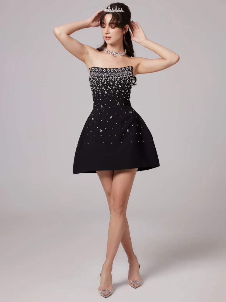 MINIKLÄNNING BRILLO DE MEDIA NOCHE