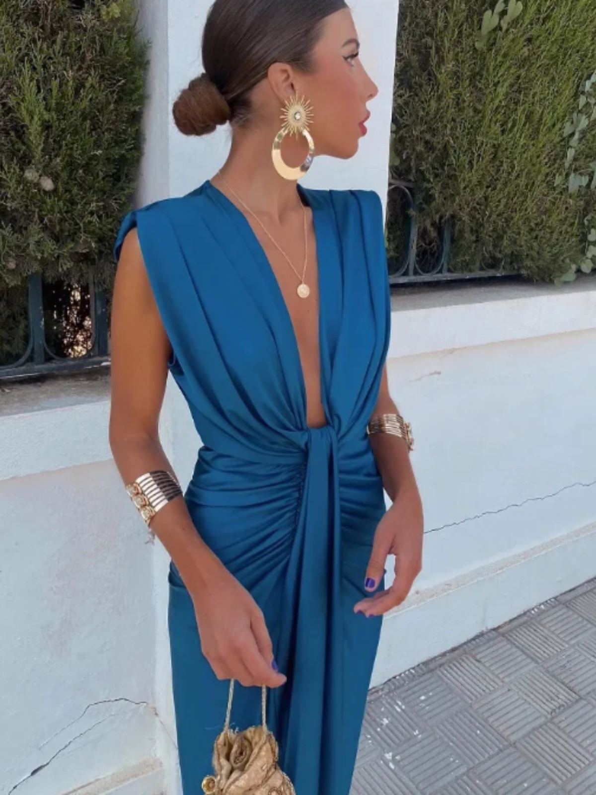 Elaine™ | Vestido Elegante de Escote en V