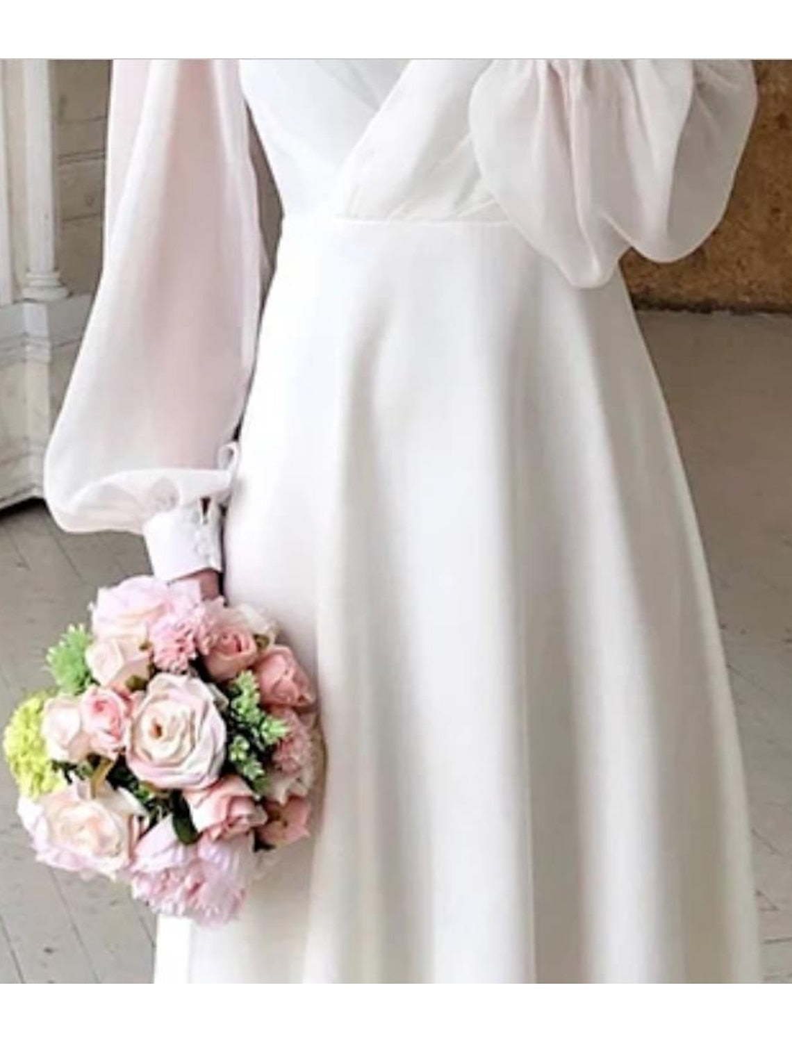 Kayla | Women Wedding Guest Long Sleeve Dress
