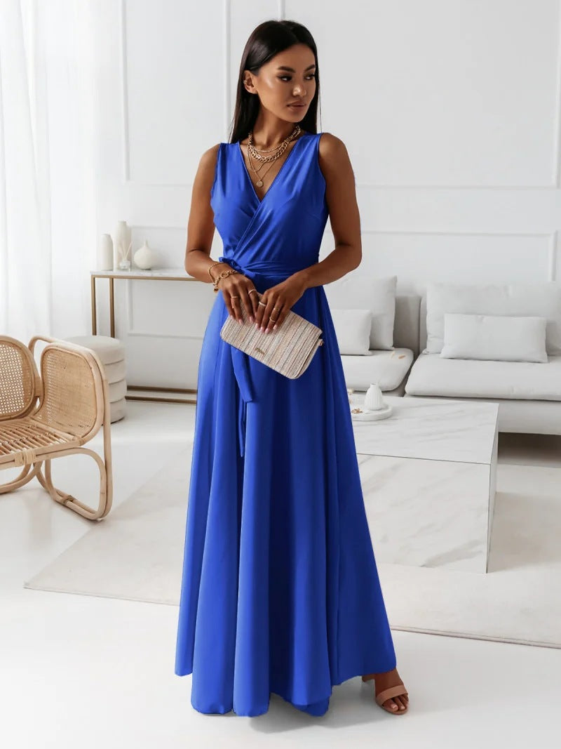 Charlotte | Women Wedding Guest Wrap Maxi Dress