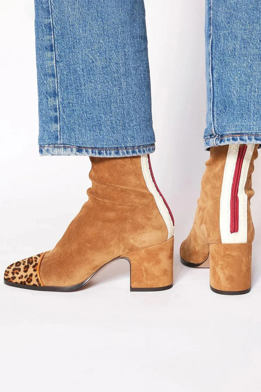Katty | Block Heel Ankle Boots