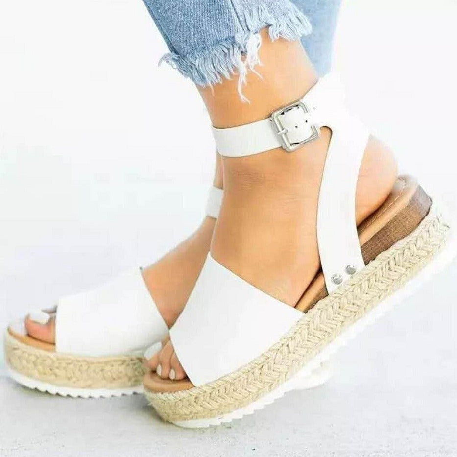 Amelia | Women’s Summer Wedge Platform Sandal Shoes