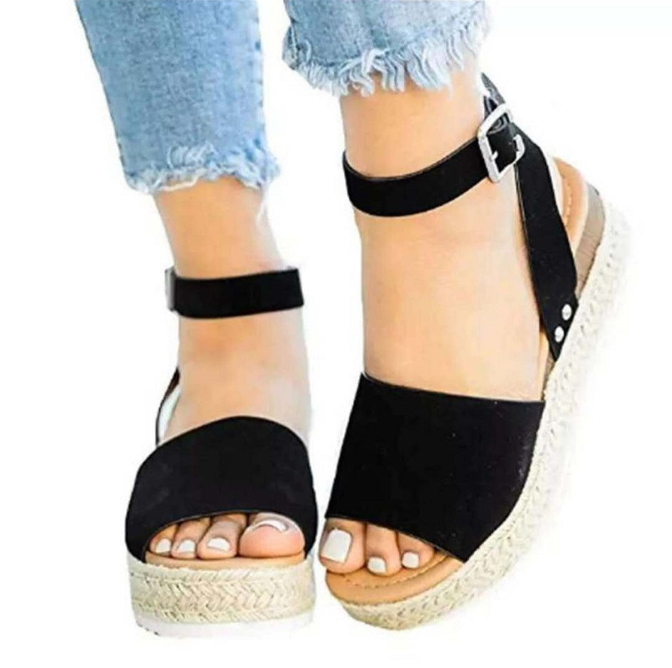 Amelia | Women’s Summer Wedge Platform Sandal Shoes