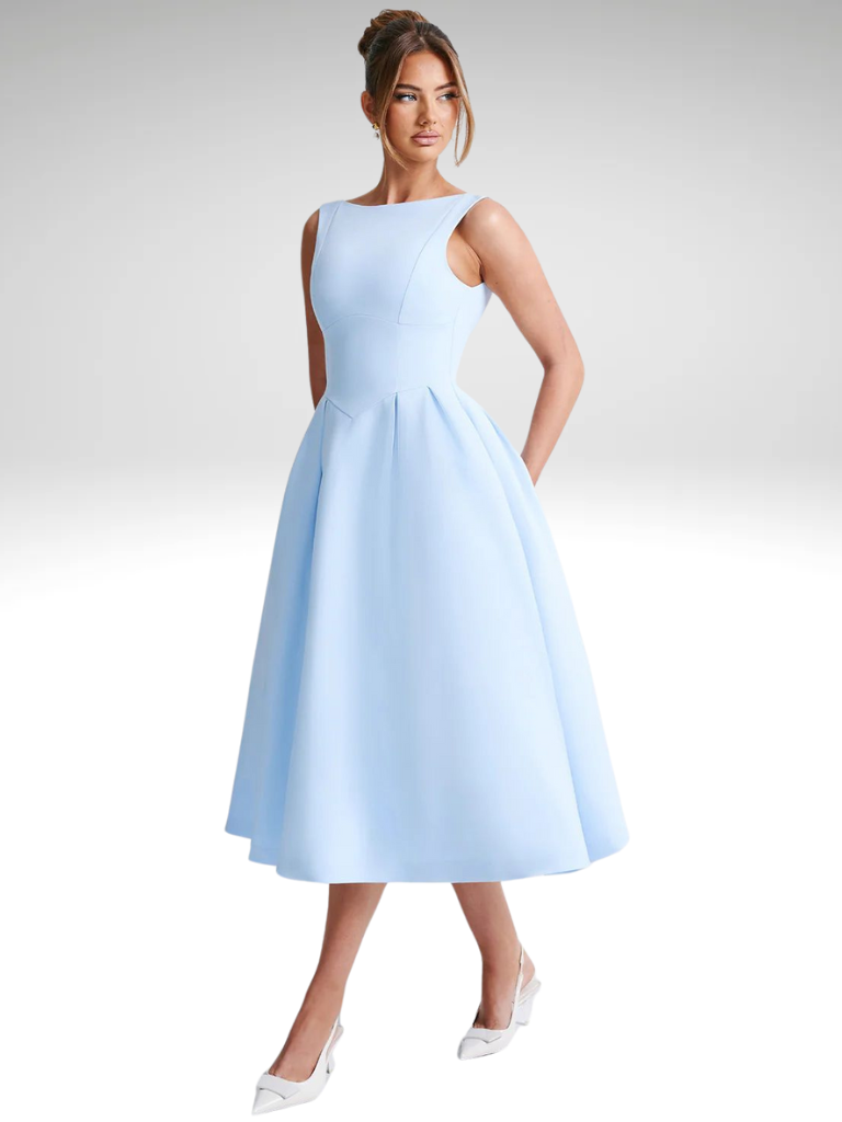 VESTIDO MIDI ÉLÉGANCE BELLE