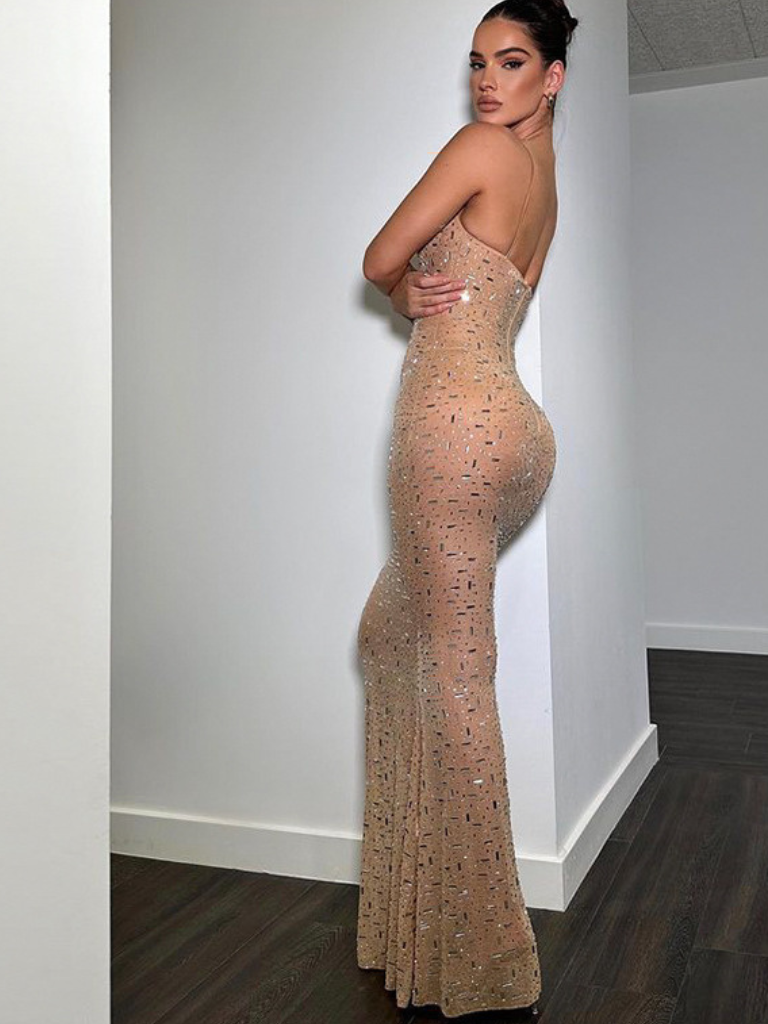 VESTIDO MAXI PETITE GLIMMER