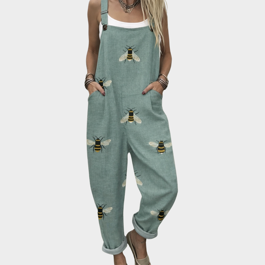 Zara | Relaxed Fit Overall Jumpsuit