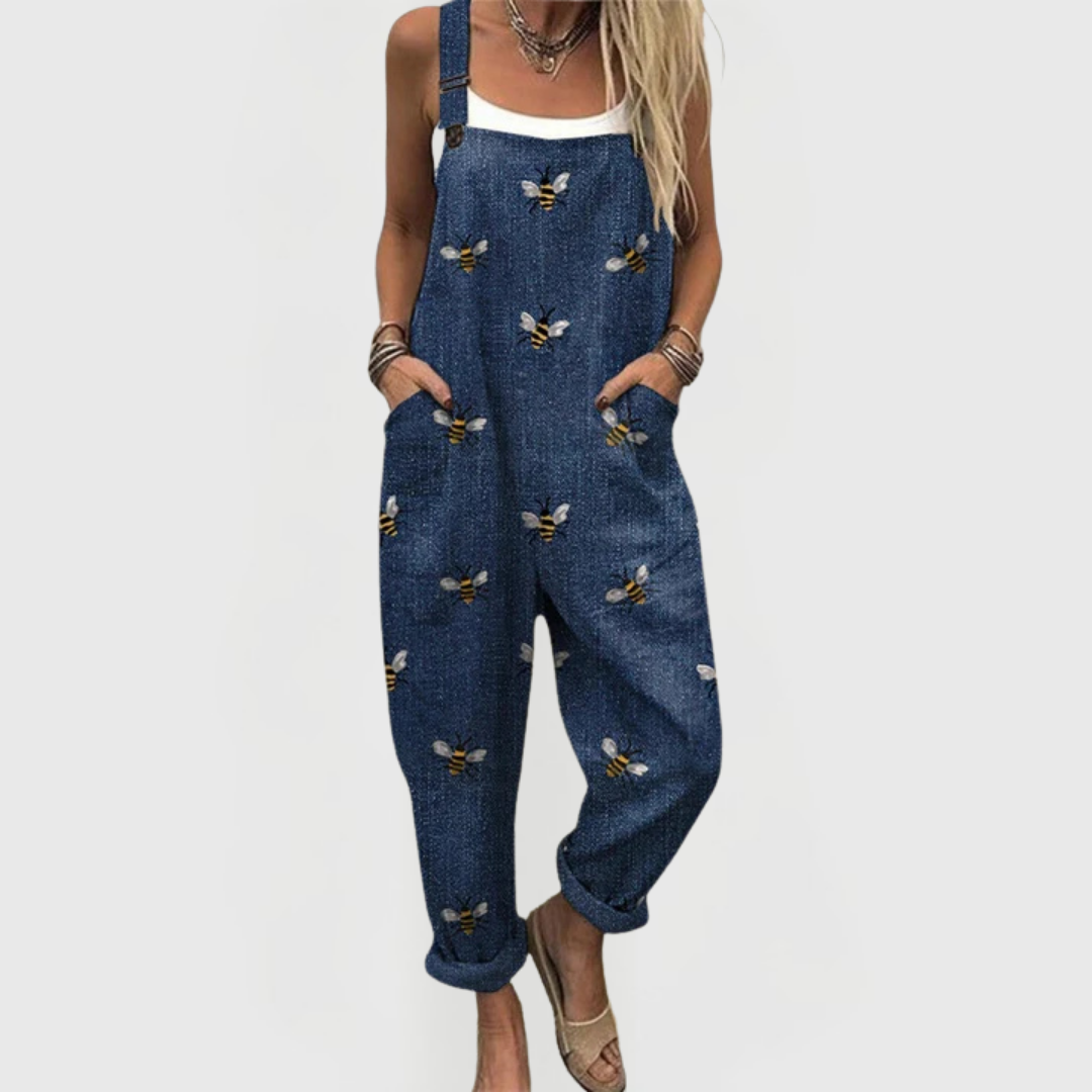 Hazel | Relaxed Fit Overall Jumpsuit