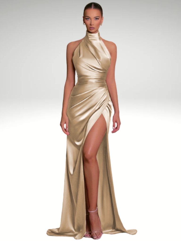 VESTIDO SATIN ROYALTY