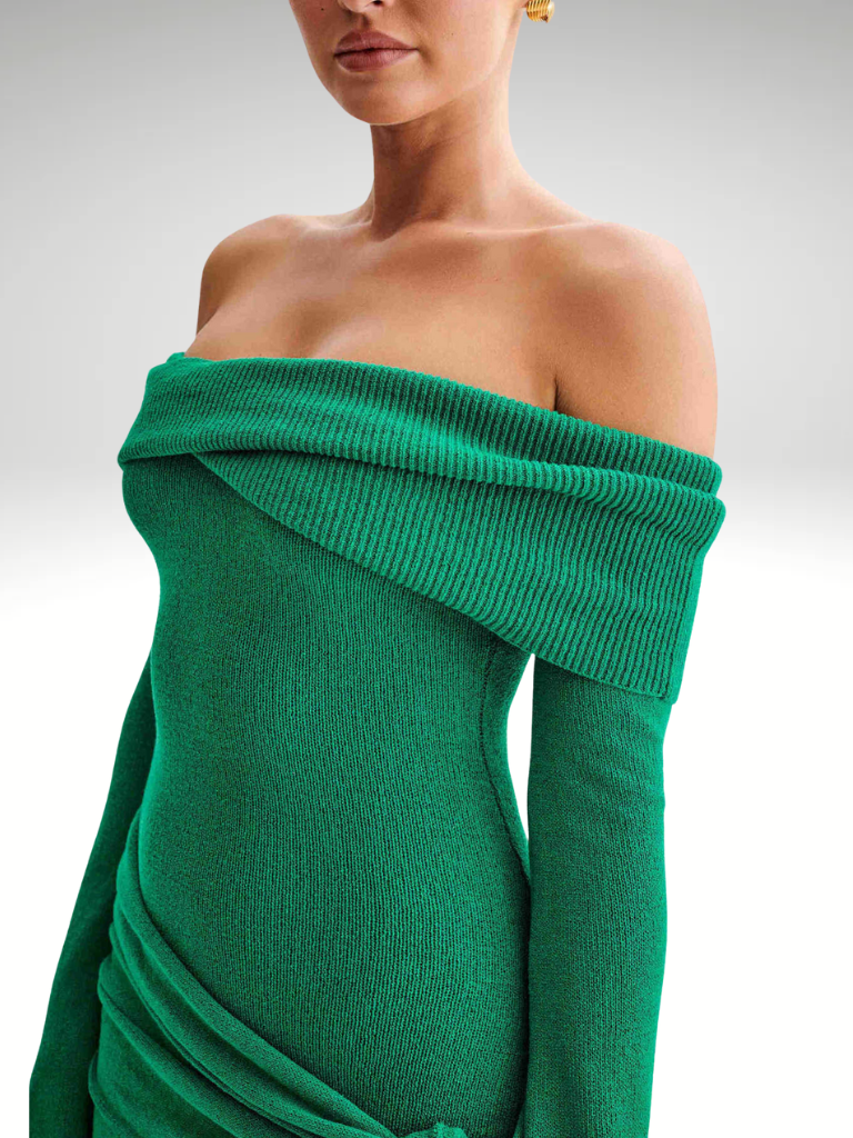 VESTIDO MINI ENVOLVENTE GLAMUROSO