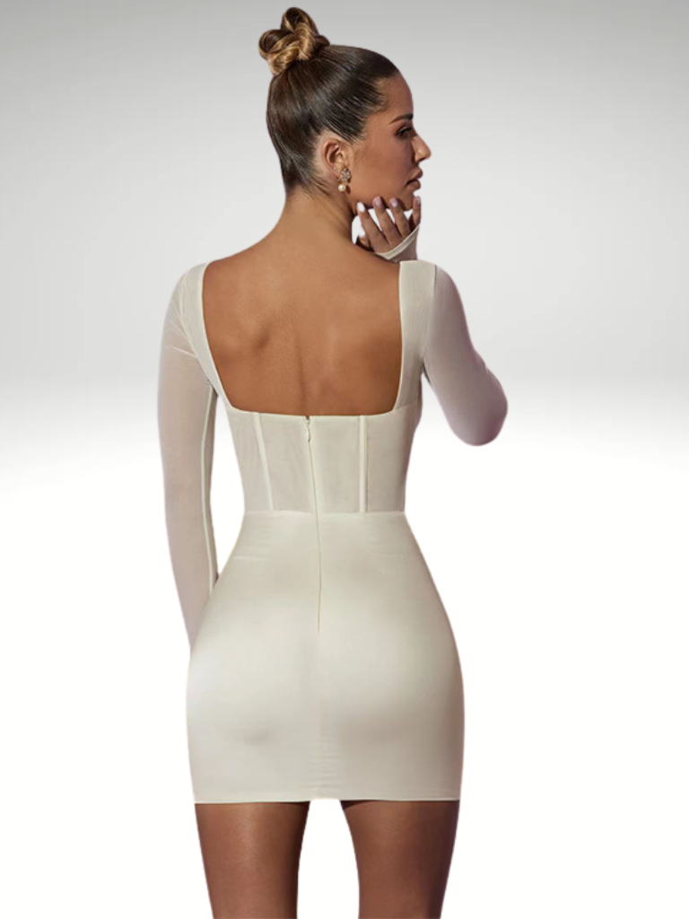 LUXE KORSÄNG MINI VESTIDO