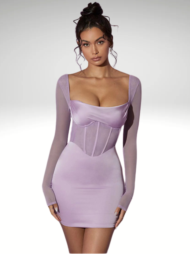 LUXE KORSÄNG MINI VESTIDO