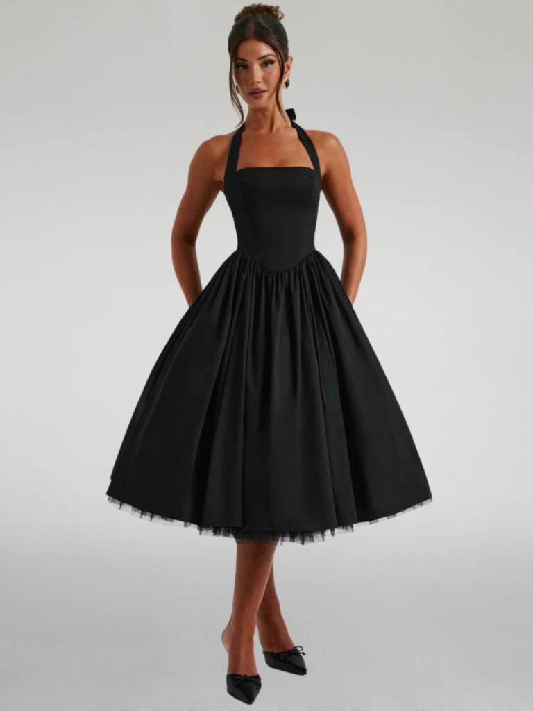 VESTIDO MIDI VIVIENNE GRACE