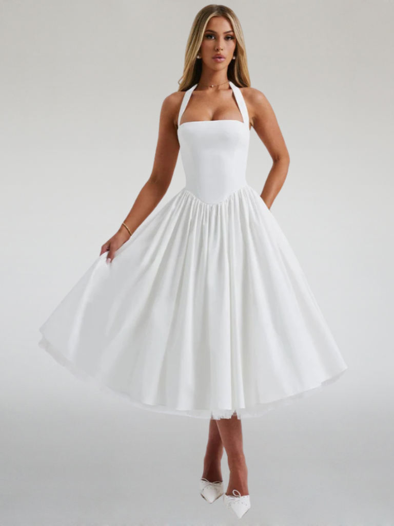 VESTIDO MIDI VIVIENNE GRACE