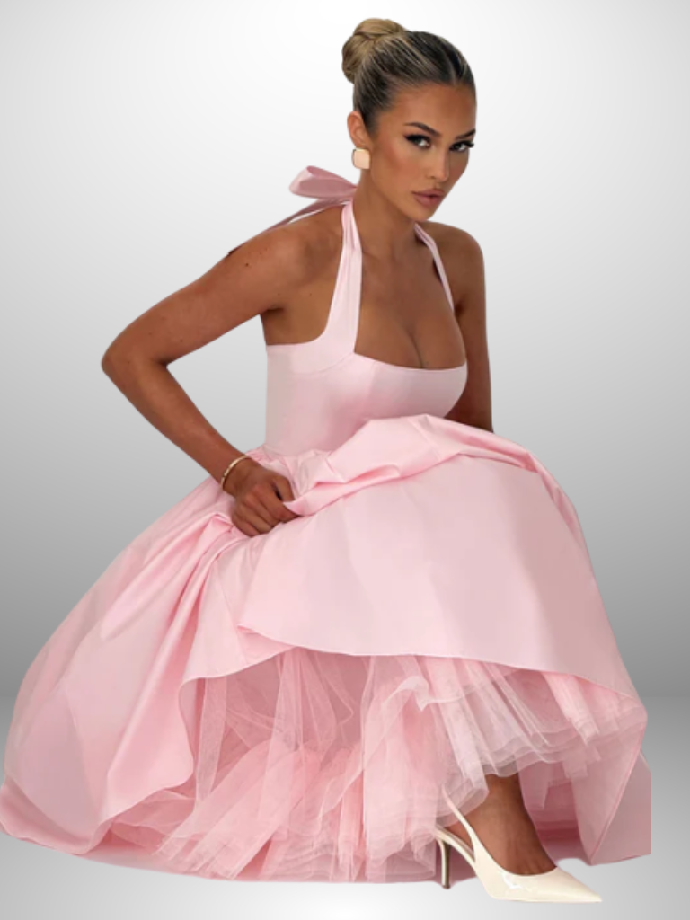 VESTIDO MIDI VIVIENNE GRACE