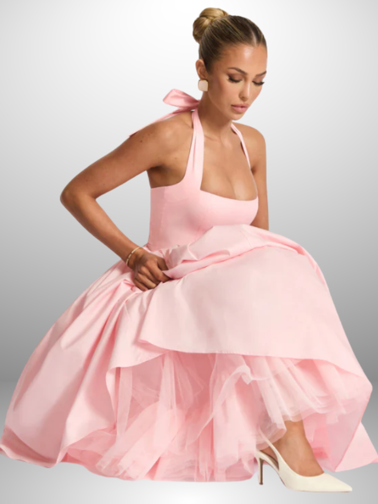 VESTIDO MIDI VIVIENNE GRACE