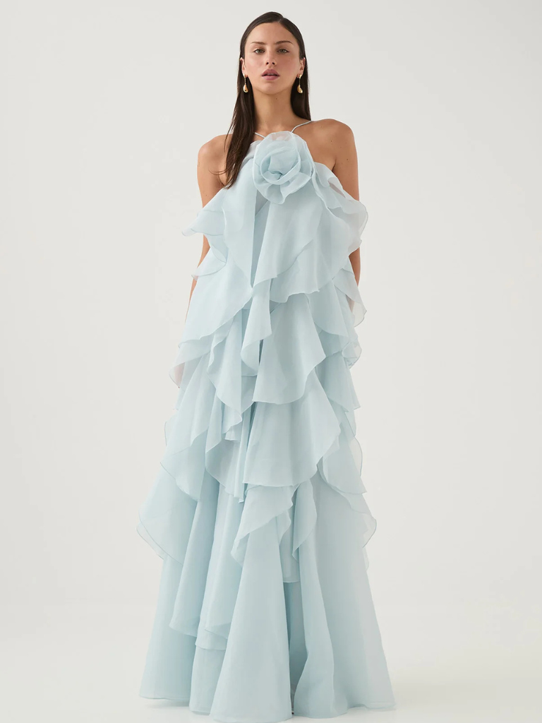 ROSE RÊVERIE MAXIKLÄNNING