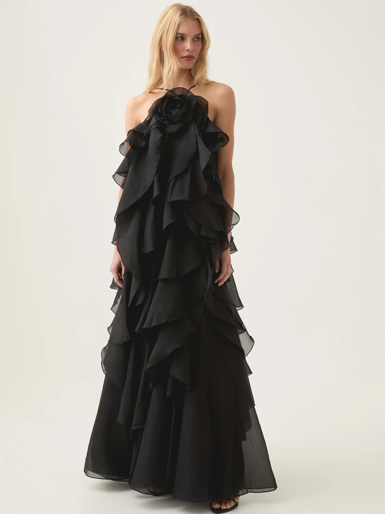 ROSE RÊVERIE MAXIKLÄNNING