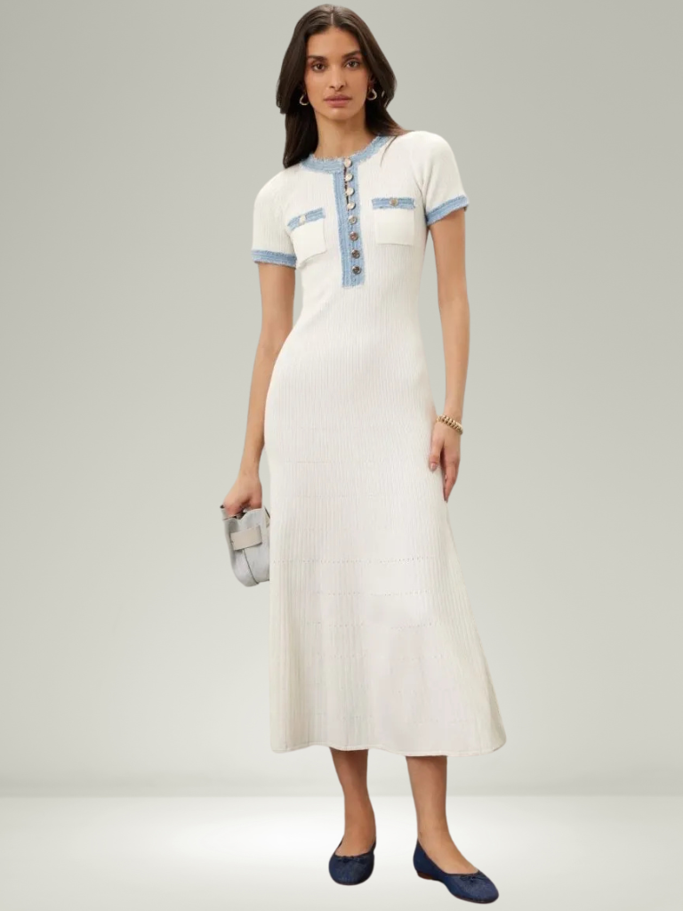 VESTIDO DE PUNTO BELLA MILANO