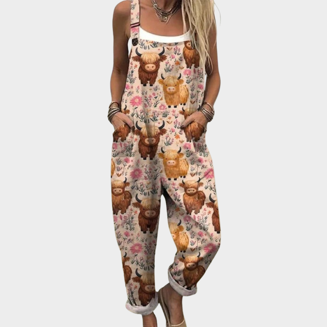 Lily | Relaxed Fit Overall Jumpsuit