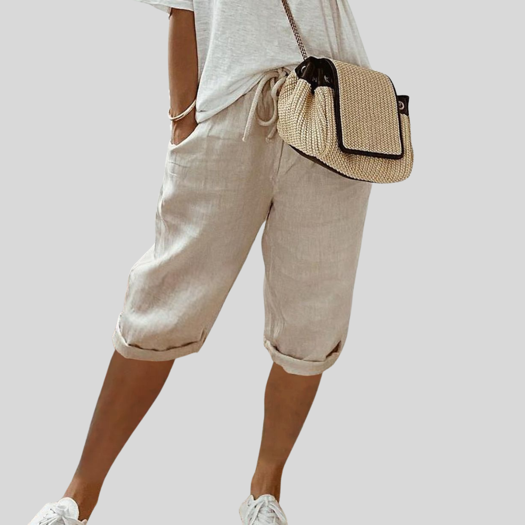Carmen | Relaxed Capri Pants