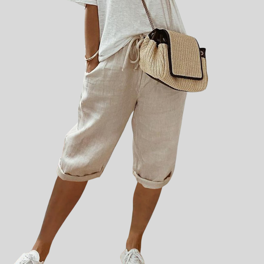 Carmen | Relaxed Capri Pants