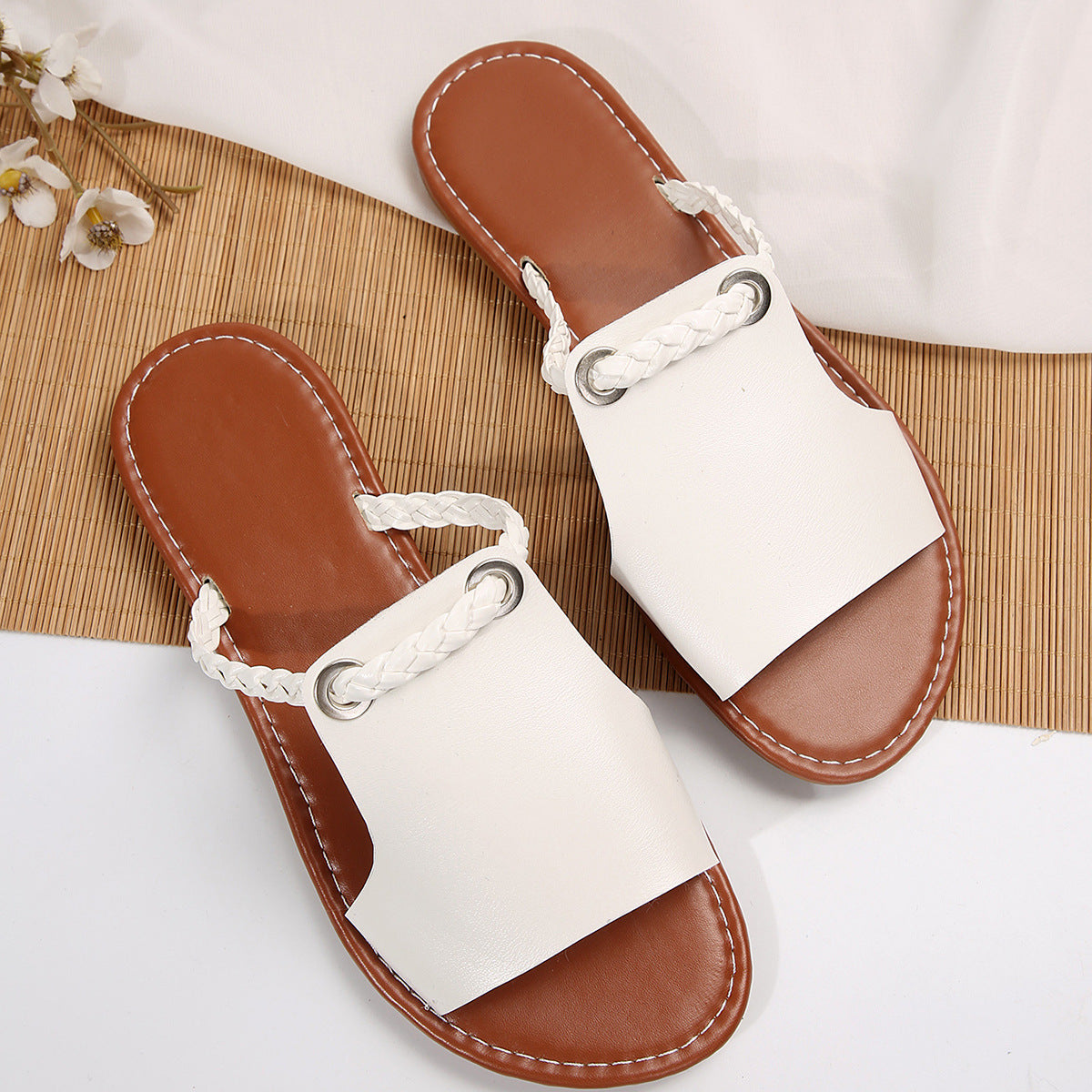Isla | Sandalias Ortopédicas Slip-In – Elegantes y Transpirables