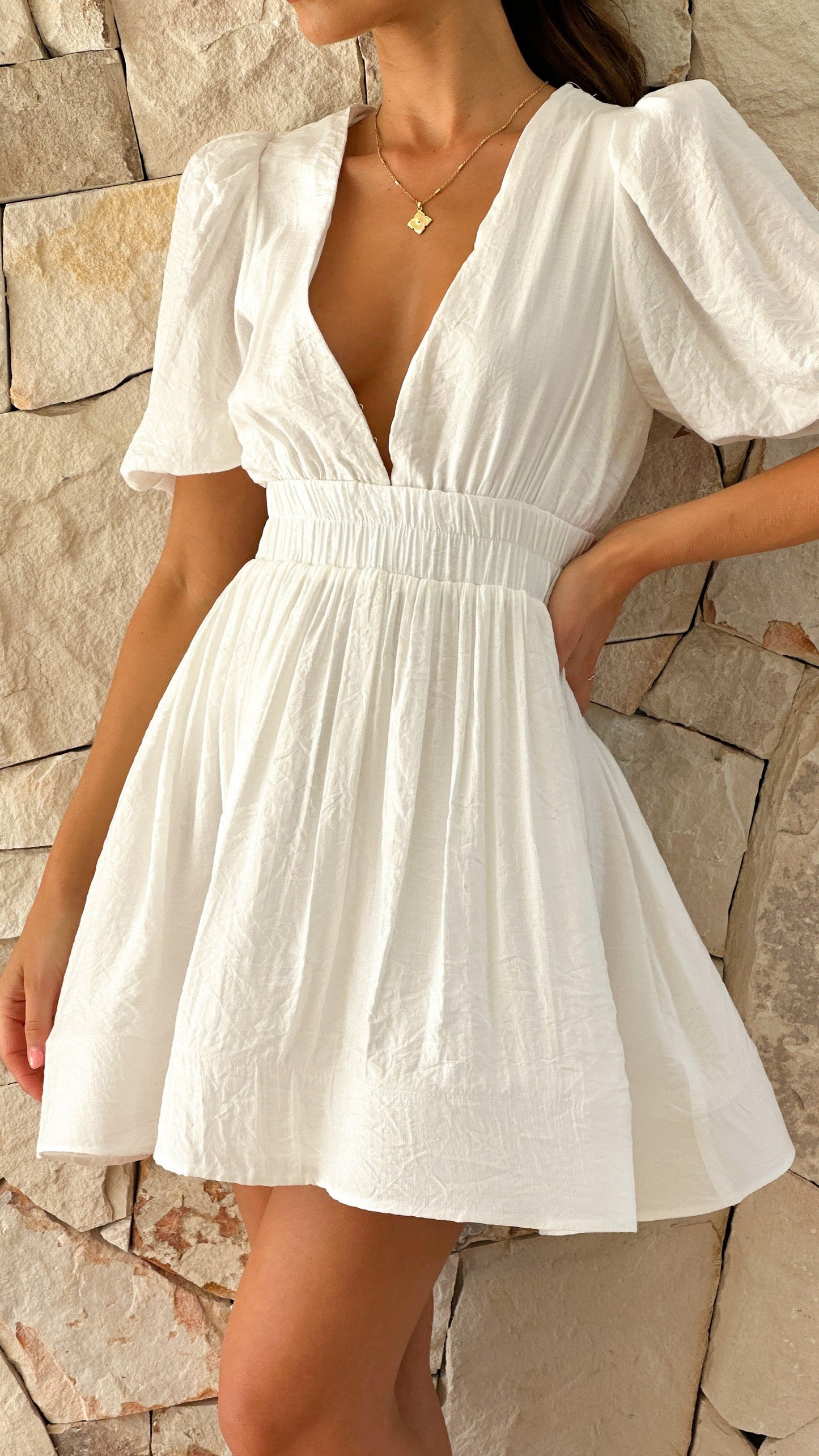 Brooklyn | Women Wedding Guest V Neck Dress