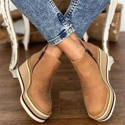 Ella | Women’s Orthopedic Platform Ankle Boots