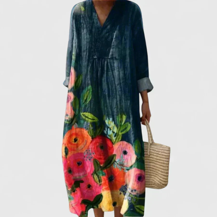 Lucia | Elegant Loose Maxi Dress
