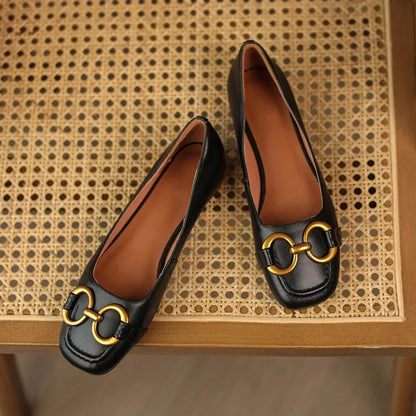 Kim | Chain Detail Ballet Flats