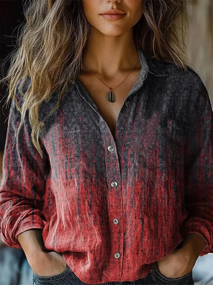 Daria | Printed Button Shirt