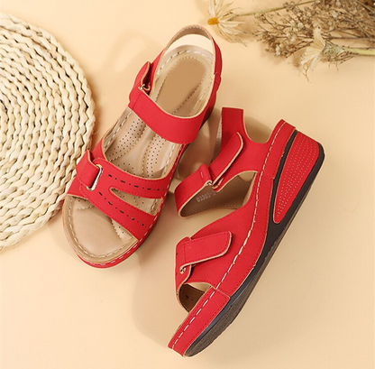 Monika | Womens Orthopedic Strap Platform Sandals
