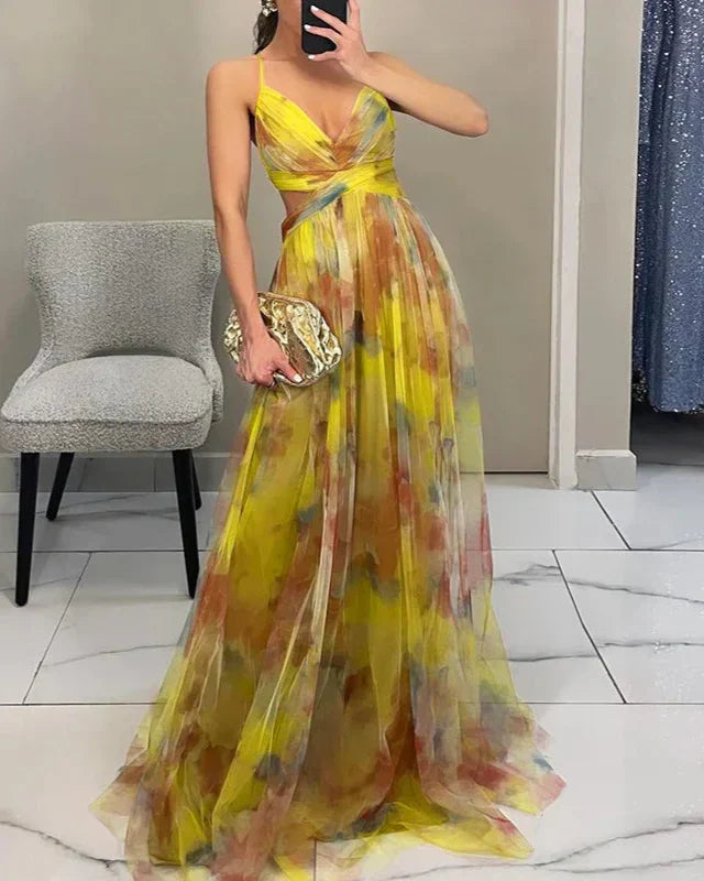 Hailey | Women’s Summer Spaghetti Backless Maxi Dress