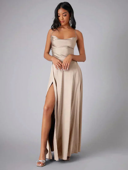 Evelyn | Women Summer Slit Maxi Dress