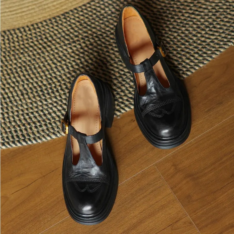 Carla® | Zapatos ortopédicos veganos de cuero