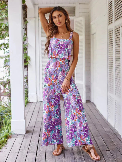 Harper | Floral Wide-Leg Jumpsuit