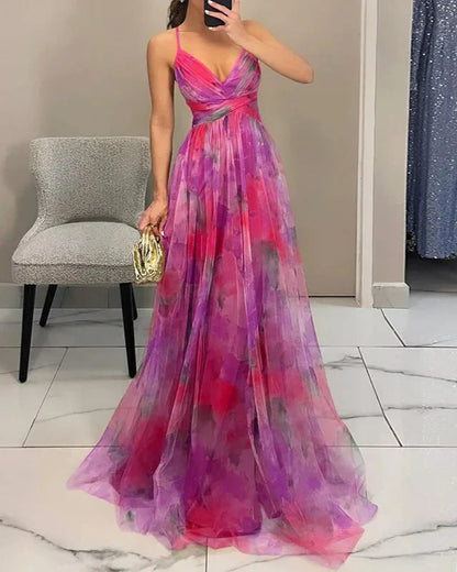 Hailey | Women’s Summer Spaghetti Backless Maxi Dress