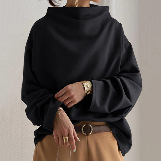 Monroe | Minimal High-Neck Sweater