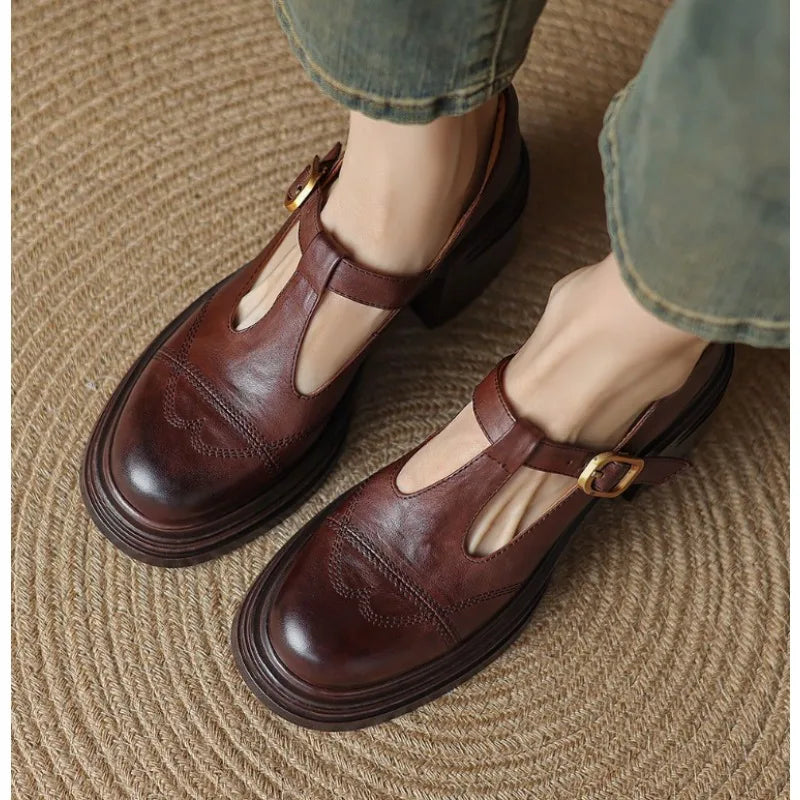 Carla® | Zapatos ortopédicos veganos de cuero